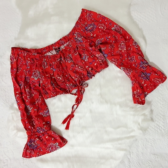 MINKPINK Boho Crop Top - Like New - Picture 5 of 9